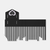 Ballotins Diamond mariage coeur merci ballotin (Déplié)