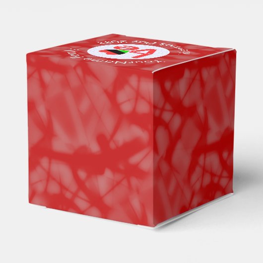 Ballotins Diaspora afro-américaine AMOUR Coeur rouge (Arrière)