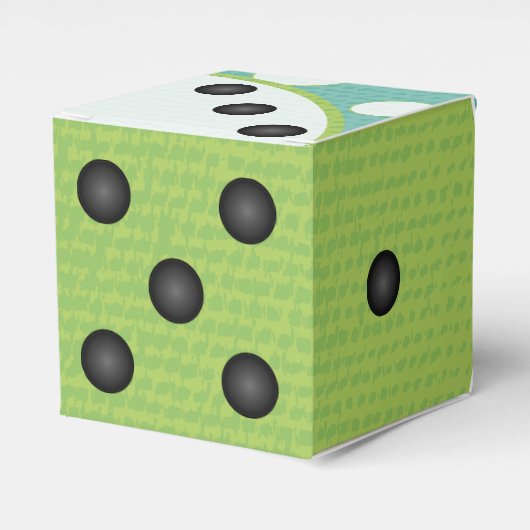 Ballotins Dice moderne ou Ballotin de mariage mourir (Verso)