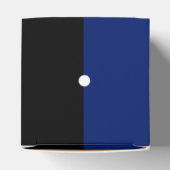 Ballotins Dice pois dés motif bleu & noir (Haut)