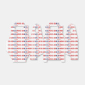 Ballotins Dieu bénisse l'Amérique (Déplié)