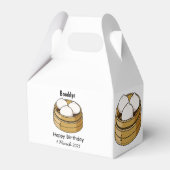 Ballotins Dim sum dessin animé (Arrière)