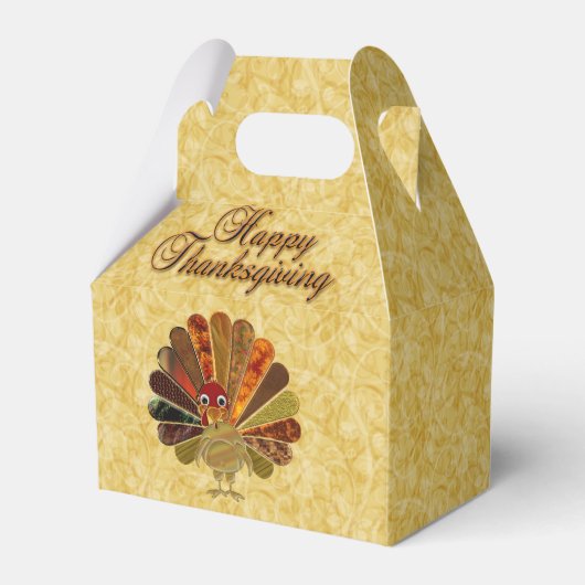 Ballotins Dinde de Thanksgiving Colorée et Joyeuse (Verso)