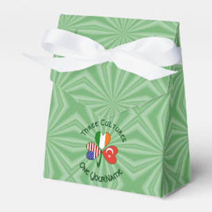 Ballotins Dinde Irlande États-Unis Trèfle Drapeau Personnali