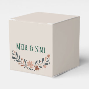 Ballotins Dîner vert fleuri Favoriser Box