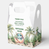 Ballotins Dino Hatching Bientôt Baby Boy Merci Box (Ouvert)