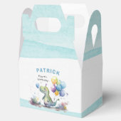 Ballotins Dino Party Watercolor Boy Blue Anniversaire (Ouvert)