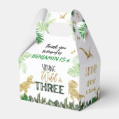 Ballotins Dinosaur 3ème anniversaire garçon fête (Arrière)
