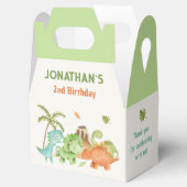 Ballotins Dinosaur Anniversaire Ballotin Enfants Garçon Aqua (Ouvert)