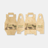 Ballotins Dinosaur ballotin, fête d'anniversaire T-rex (Déplié)