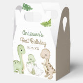 Ballotins Dinosaur Boy Green 1er anniversaire (Ouvert)