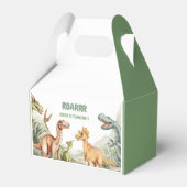 Ballotins Dinosaur en ruines fête d'anniversaire (Verso)