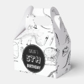 Ballotins Dinosaur Os Fossiles Motifs Âge d'anniversaire (Verso)