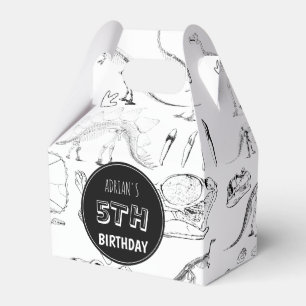 Ballotins Dinosaur Os Fossiles Motifs Âge d'anniversaire