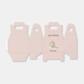 Ballotins Dinosaure à la main Rainbow fête d'anniversaire ro (Déplié)