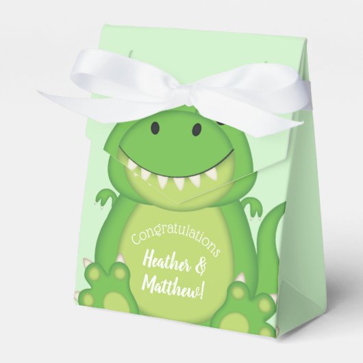 Ballotins Dinosaure Baby shower T-Rex (Verso)