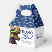 Ballotins dinosaure bleu enfants motif (Verso)