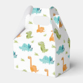 Ballotins Dinosaure coloré fête d'anniversaire (Arrière)