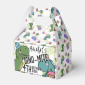 Ballotins Dinosaure fête d'anniversaire de Dino-Mite (Verso)