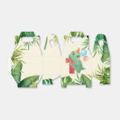 Ballotins Dinosaure Feuille de la jungle 1er fête d'annivers (Déplié)