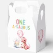 Ballotins Dinosaure Peint Rouge Un A Saurus Anniversaire (Ouvrir)