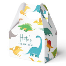 🦖 🎉 Dinosaure-Thème Parti Favorisent Les Boîtes