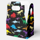 Ballotins Dinosaures colorés Aquarelle Anniversaire de enfan (Ouvert)