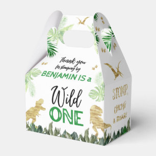 Ballotins Dinosaures Première fête d'anniversaire Wild One