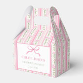 Ballotins Diplômé Floral Ruban Rose (Verso)