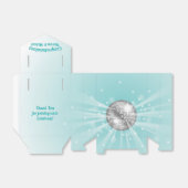 Ballotins Disco Ball Baby shower Super Blue Boy (Déplié)