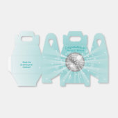 Ballotins Disco Ball Baby shower Super Blue Boy (Déplié)