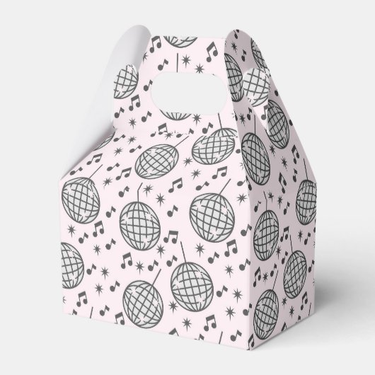 Ballotins Disco Balls et notes musicales (Verso)