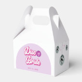 Ballotins Disco Bride Retro Pastel Groove Bachelorette (Arrière)