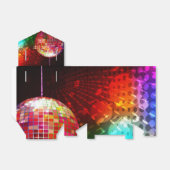 Ballotins Disco Night Retro 70's Disco Ball Ballotin (Déplié)