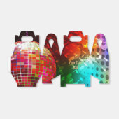 Ballotins Disco Night Retro 70's Disco Ball Gable Ballotin (Déplié)