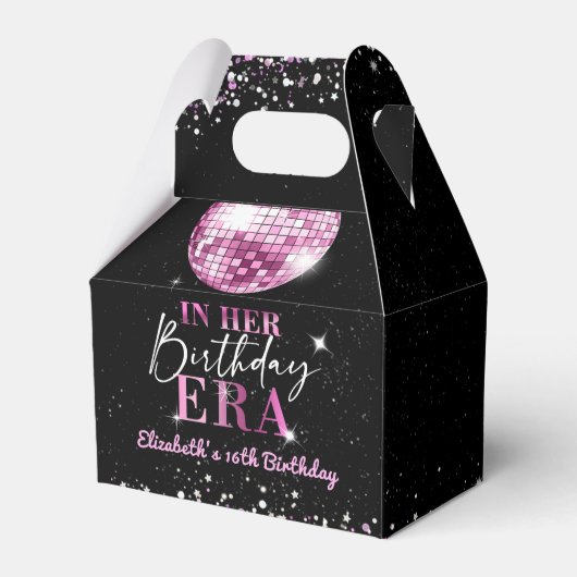 Ballotins Discothèque Rose Dans Mon Anniversaire Anniversair (Verso)