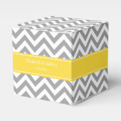 Ballotins Dk Gray White LG Chevron Pineapple Nom monogram (Verso)