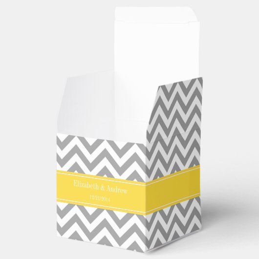 Ballotins Dk Gray White LG Chevron Pineapple Nom monogram (Ouvert)