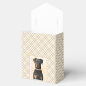 Ballotins Doberman Pinscher Peinture non découpée Art origin (Ouvert)