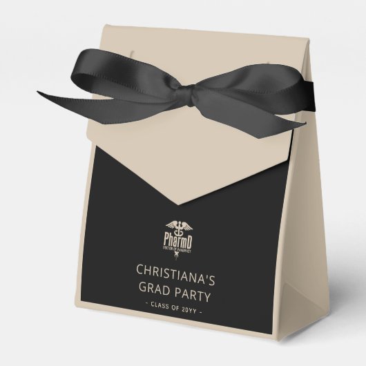 Ballotins Docteur PharmD sur mesure de la Fête de Graduation (Verso)