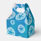 Ballotins Dollar de sable blanc et Motif bleu (Arrière)