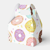 Ballotins Donut Baby Sprinkle Party Favoriser Box (Arrière)