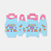 Ballotins Donut Personnalisé Couleur Parsemé Fête d'Annivers (Déplié)