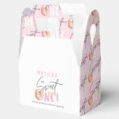 Ballotins Donut sucré un rose 1er anniversaire fête (Ouvert)