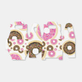 Ballotins Donuts & Sprinkles Pink Brown Yummy Party Favorise (Déplié)