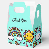 Ballotins Doodles d'animaux bleus mignons (Ouvert)