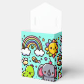 Ballotins Doodles d'animaux bleus mignons (Ouvert)