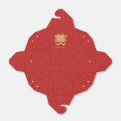 Ballotins Double bonheur chinois rouge et or (Déplié)