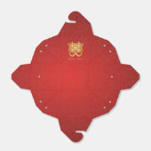 Ballotins Double bonheur chinois rouge et or (Déplié)
