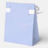 Ballotins Double Hearts Merci - Bleu/Argent (Verso)